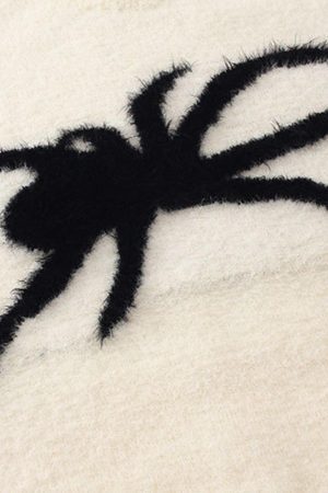 Concert Outfit Spider Warm Loose Sweater