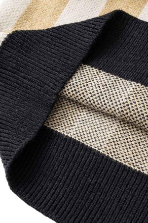 Concert Outfit Star Rugby Striped Sweater