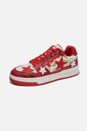 Concert Outfit Star Thick Bottom Skate Shoes