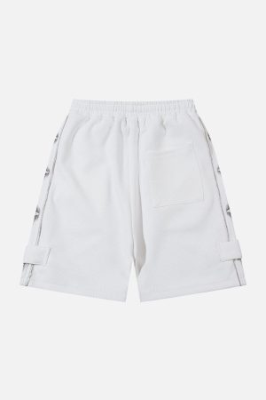 Concert Outfit Star Zip Up Shorts