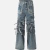 Concert Outfit Strappy Bootcut Jeans