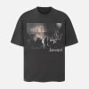 Concert Outfit Street Crew-Neck Print T-Shirt