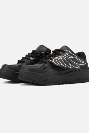 Concert Outfit Street Embroidery Sneakers