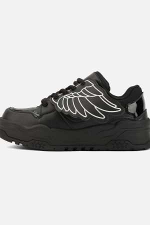 Concert Outfit Street Embroidery Sneakers