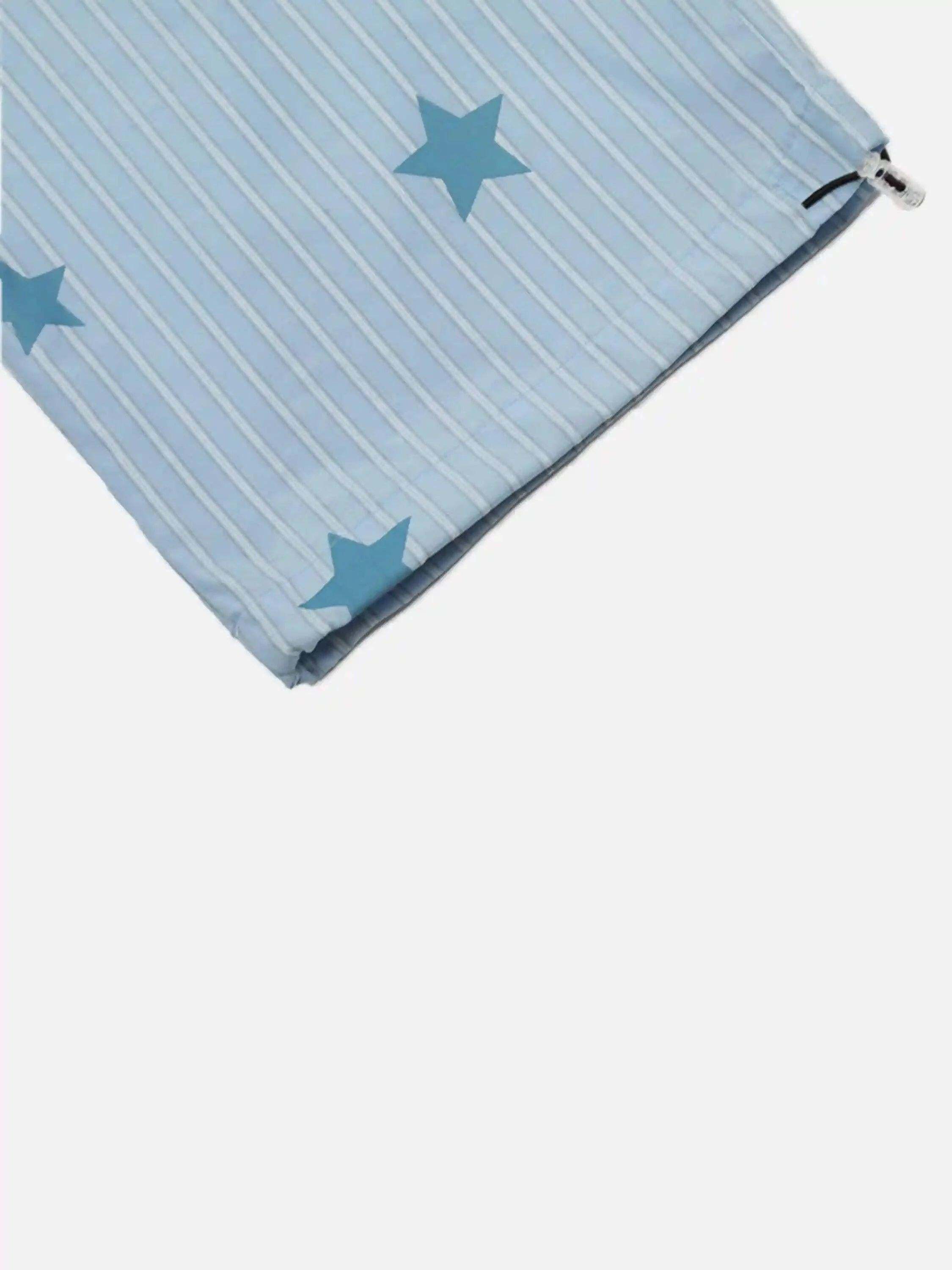 Concert Outfit Street Retro Star Vertical Stripes Trousers