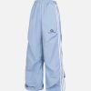 Concert Outfit Striped Pleated Sweatpants
