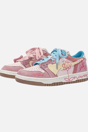 Concert Outfit Sunflower Couple Sports Skate Shoe