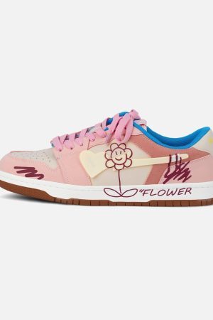 Concert Outfit Sunflower Hip-Hop Skate Shoes