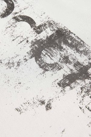 Concert Outfit Tattered Design Printed T-Shirt