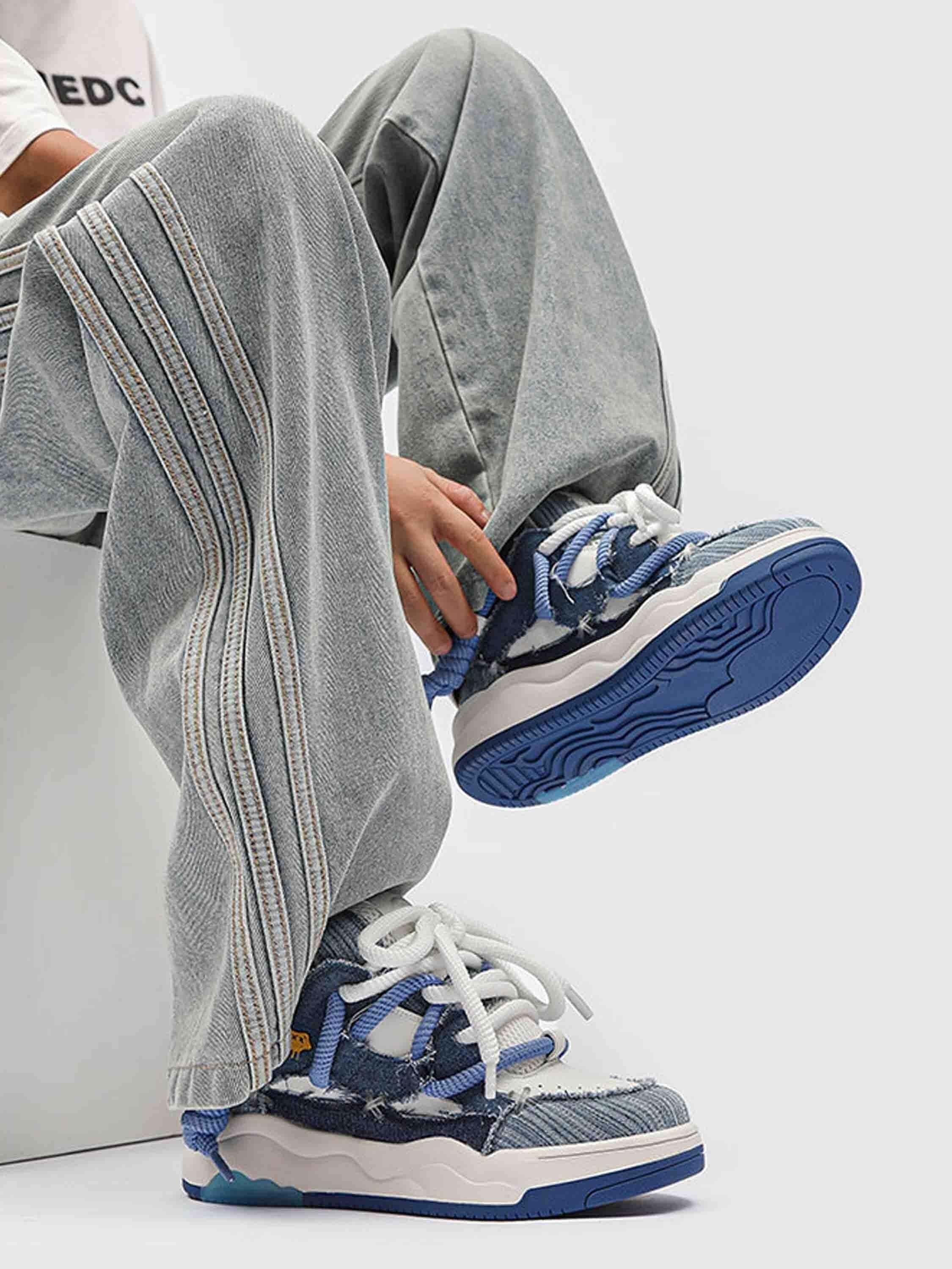Concert Outfit Thick-Soled Couple Casual Board Shoes