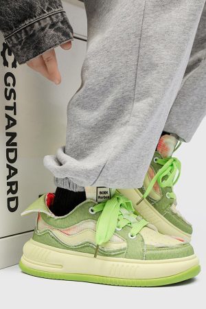 Concert Outfit Thick-Soled Niche Trend Sneakers