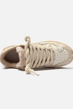 Concert Outfit Twine Low-Top Board Shoes