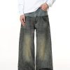 Concert Outfit Two Layer Loose Jeans