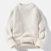 Concert Outfit Vertical Striped Knit Sweater