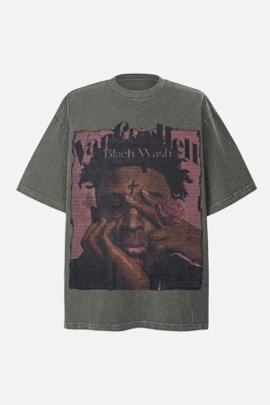 Concert Outfit Vintage Artistic Graphic T-Shirt