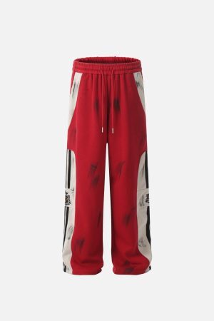 Concert Outfit Vintage Dirty Sweatpants