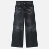 Concert Outfit Vintage Folds Loose Jeans