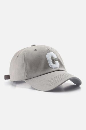 Concert Outfit Vintage Letter 'C' Baseball Cap