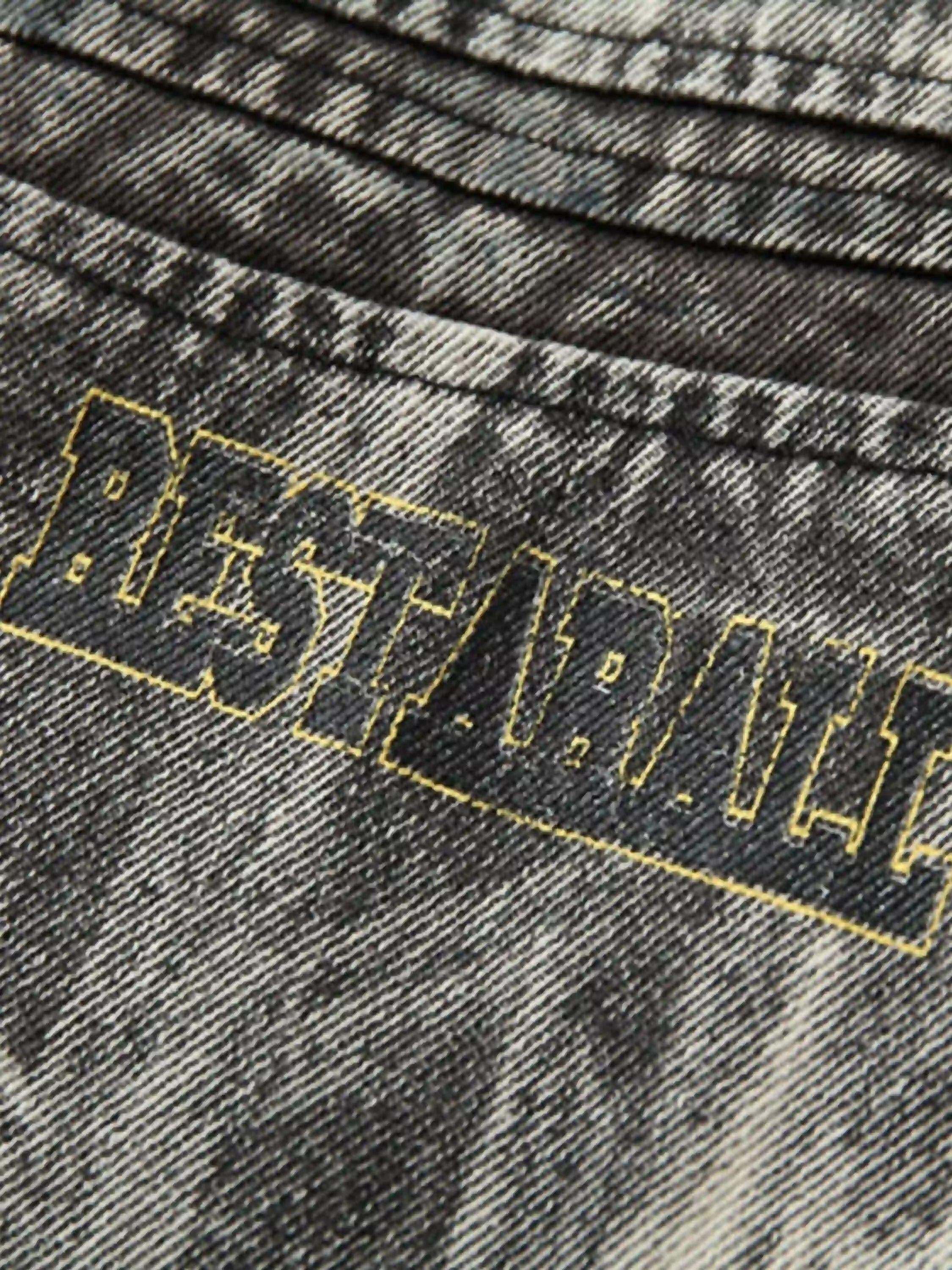 Concert Outfit Vintage Racing Distressed Print Zip-Up Collar Jacket