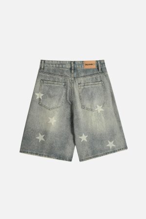 Concert Outfit Vintage Star Jorts