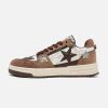 Concert Outfit Vintage Star Patchwork Skate Shoes