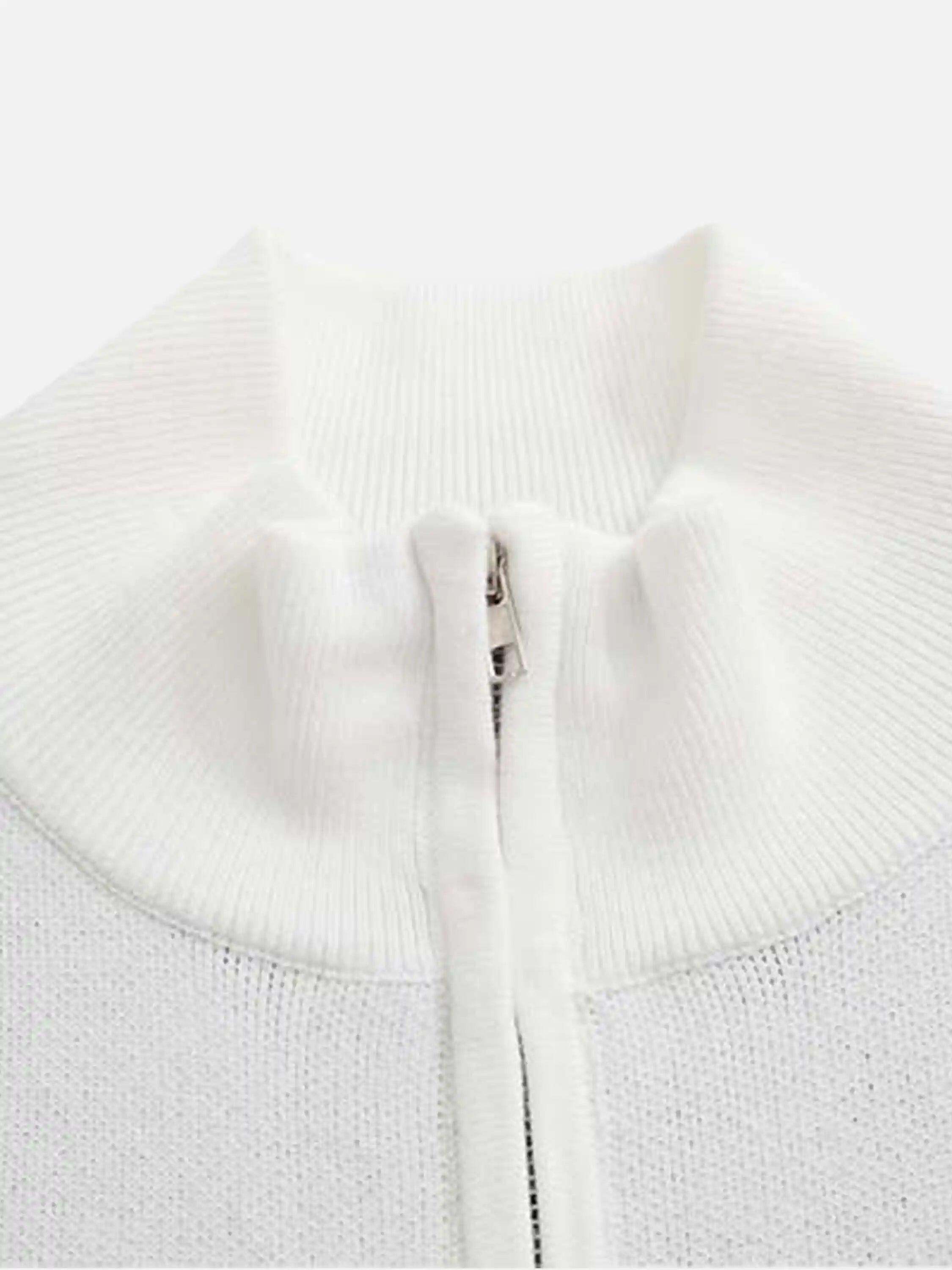 Concert Outfit Vintage Thorns Stand Collar Cardigan
