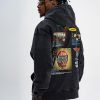 Concert Outfit Vintage Washed Print Hoodie