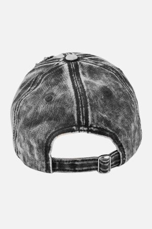 Concert Outfit Washed Denim Outdoor  Cap