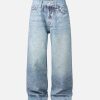 Concert Outfit Washed Diamond Print Jeans