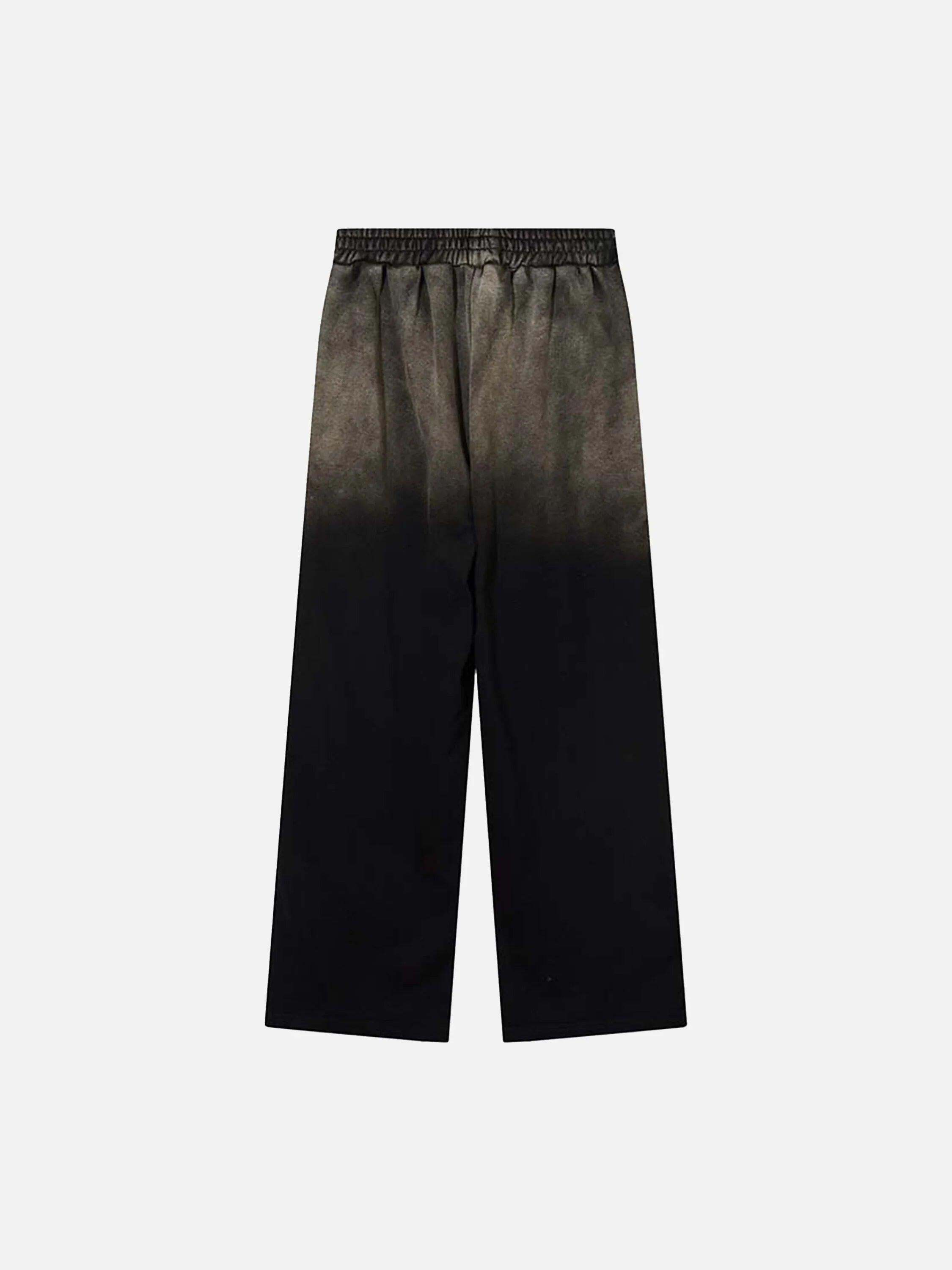 Concert Outfit Washed Gradient Drawstring Sweatpants