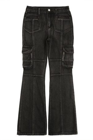 Concert Outfit Washed Old Slim Fit Jeans