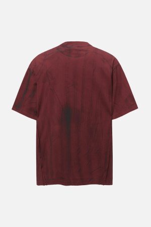 Concert Outfit Wasteland Dirty Dye Oversized Graphic T-Shirt