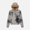 Concert Outfit Wasteland Zip-Up Cardigan