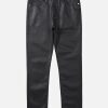 Concert Outfit Waxed Slim Pants