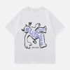 Concert Outfit Wrestling Demon Print Tee