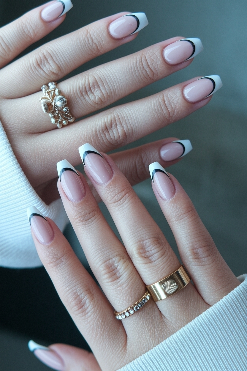 Different Types of French Tip Nails: Explore Your Options outfit idea