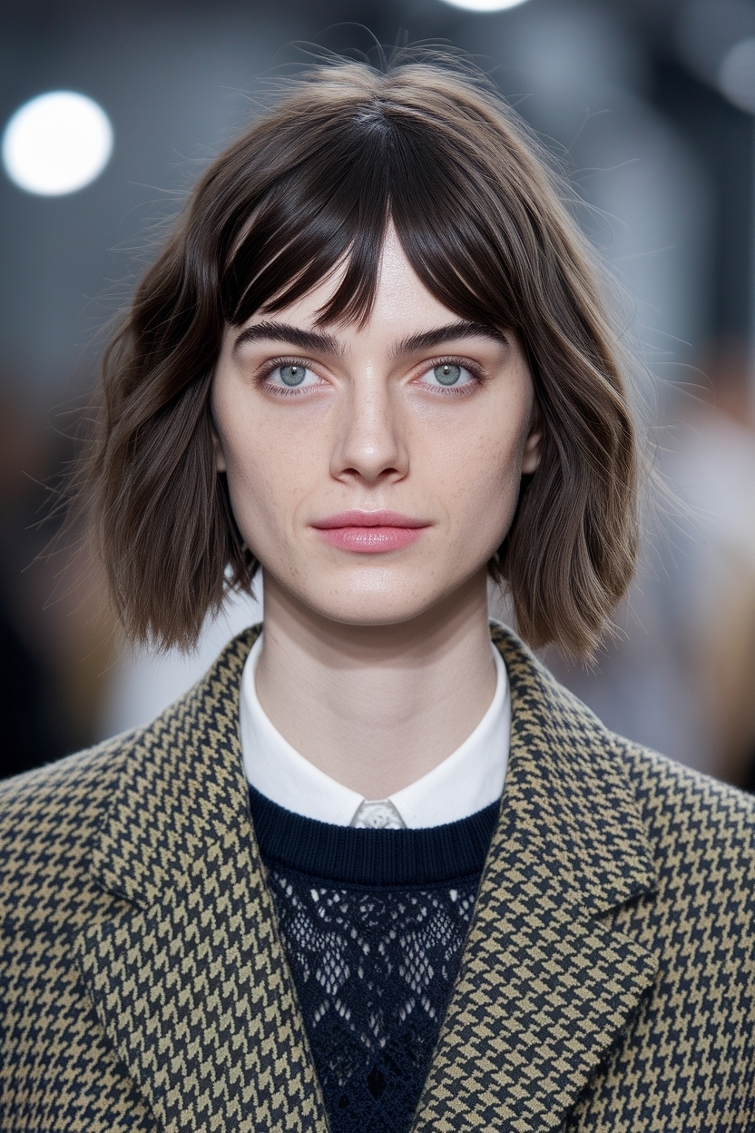 Choosing Hair Color for Green Eyes and Fair Skin outfit idea