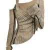 New Style Trends - Acubi Asymmetrical Strap Detail Knit Top - Outfit Ideas