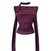 New Style Trends - Aesthetic Asymmetric Choker Long Sleeve Top - Outfit Ideas