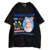 New Style Trends - Aesthetic Bunny Cat Graphic T-shirt - Outfit Ideas