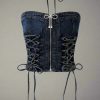 New Style Trends - Aesthetic Denim  Top - Outfit Ideas