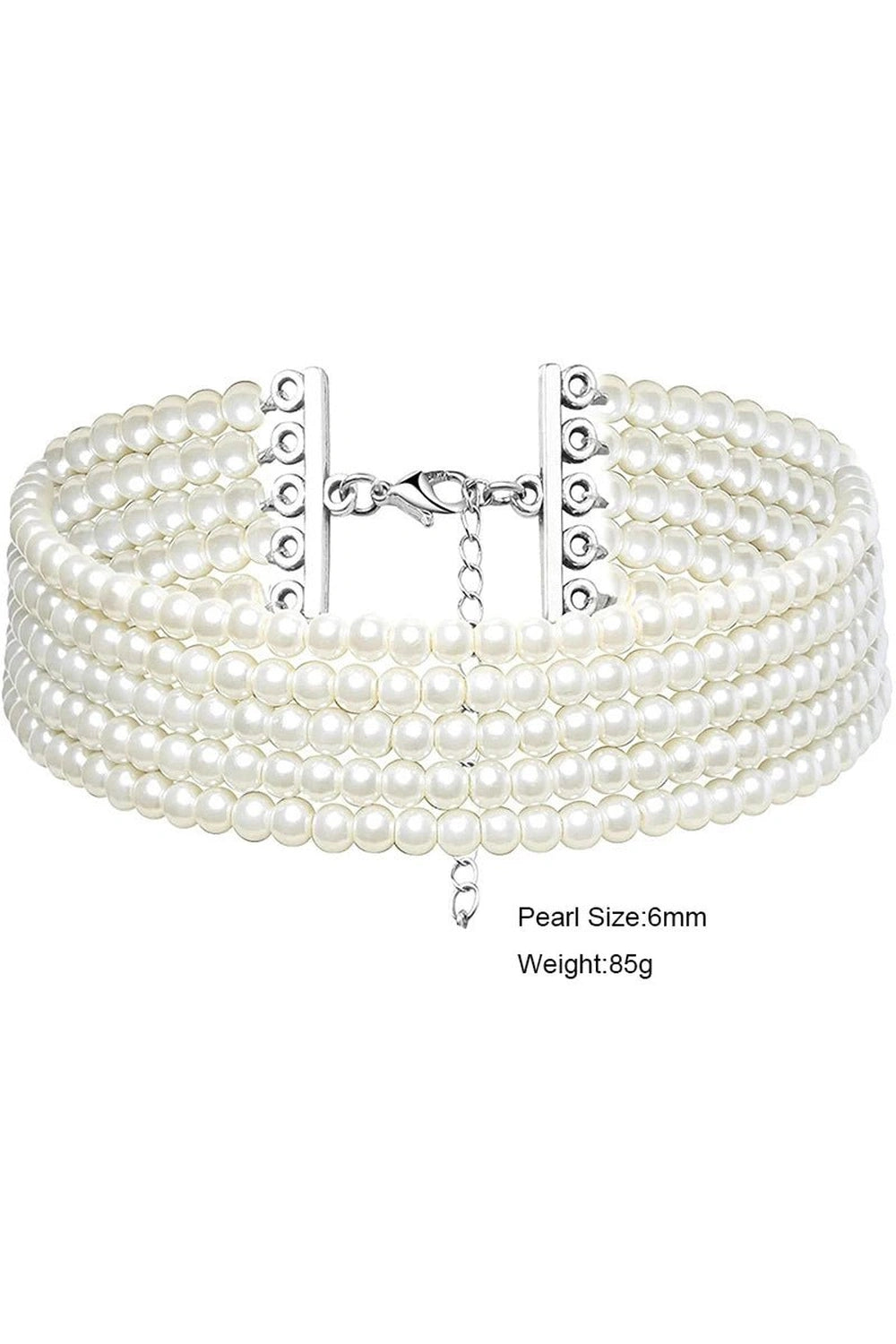 New Style Trends - Aesthetic Elegant White Pearl Choker - Outfit Ideas