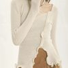 New Style Trends - Aesthetic Soft Wave Ruffle Cardigan - Outfit Ideas