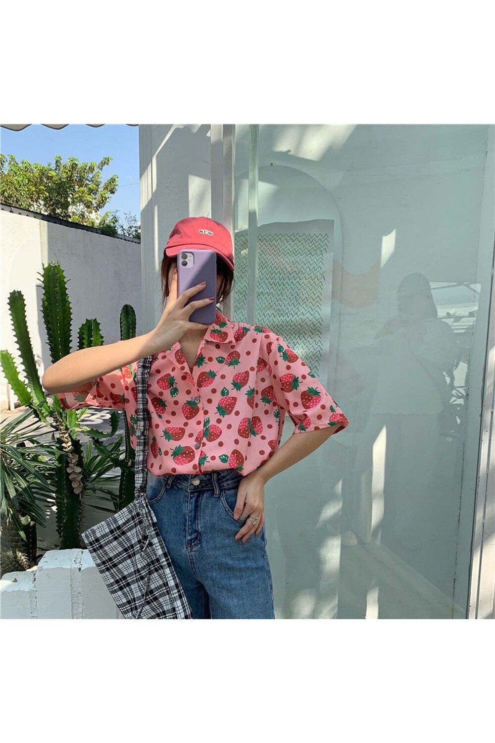 New Style Trends - Aesthetic Sweet Korean Print Shirt - Outfit Ideas