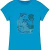 New Style Trends - Aesthetic Tropical Wave Rhinestone Top - Outfit Ideas