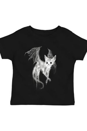 New Style Trends - Alt Bat Cat Horror T-Shirt - Outfit Ideas