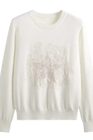 New Style Trends - Alt Celestial Crest Knit Sweater - Outfit Ideas