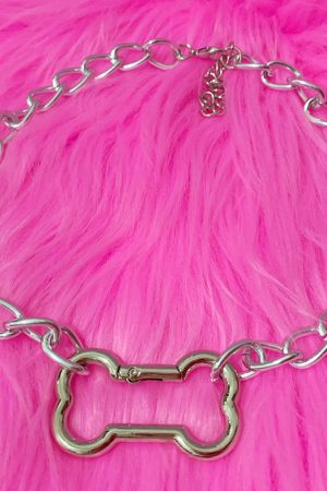 New Style Trends - Alt Chain Pup Collar Necklace - Outfit Ideas