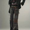 New Style Trends - Alt Edgy Patchwork Distressed Jeans - Outfit Ideas