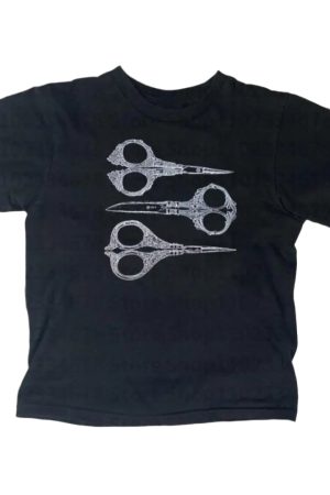 New Style Trends - Alt Edgy Scissor T-Shirt - Outfit Ideas